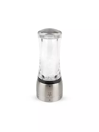 PEUGEOT | Pfeffermühle "Daman" 16cm (Acryl/Edelstahl) | transparent